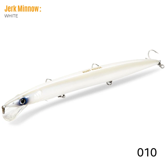 Hunthouse Minnow Fishing Lures Long Casting 143mm/14g 173mm/23g 208mm/33g Sandeel Jerkbait Seabass Bait 010