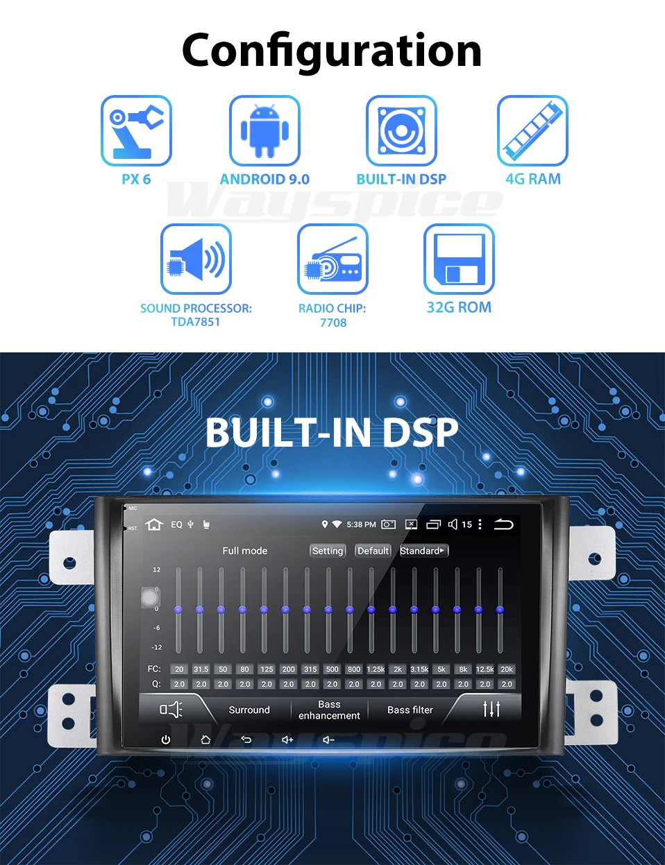 Автомобильный dvd для Suzuki Grand Vitara 2005-2012 мультимедиа головное устройство gps радио gps плеер стерео gps навигация Android 9,0 PX6