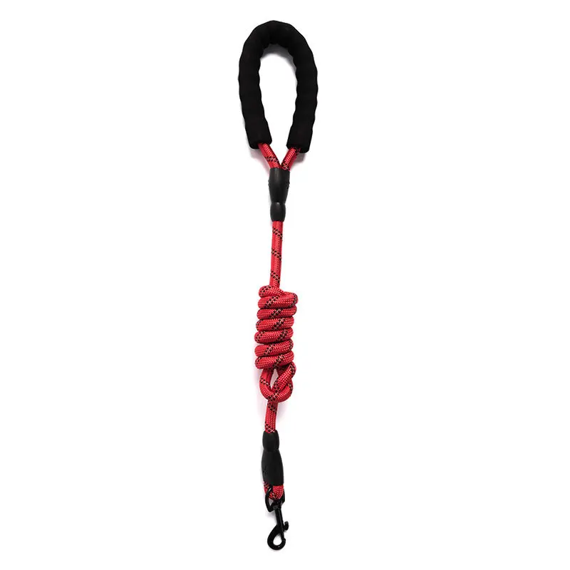 Red Petrainer 1,5 м светоотражающий собачий поводок, нейлоновый собачий поводок, поводок для прогулок и бега, тренировочный ремень - Цвет: Red