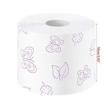 

6 Rolls Premium napkin Roll Paper ,3 Layers Bath Toilet Paper Faint Scent Soft