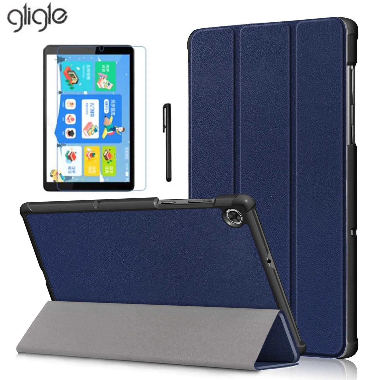 GLIGLE кожаный чехол для планшета Lenovo Tab M10 плюс TB X606F X606X 10 3 дюймов X505F планшет