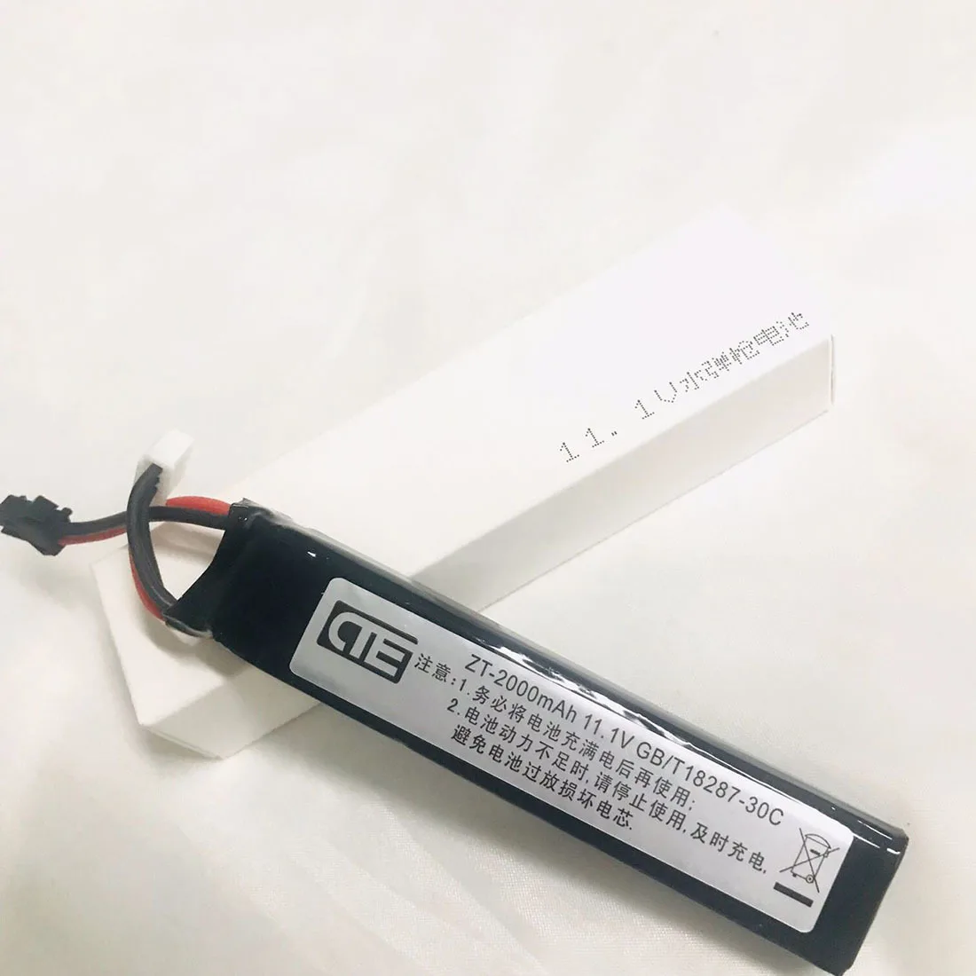 11,1 V-2000 mah 30c литиевая батарея для большинства водные гелевые бусинки бластер с помощью SM интерфейса