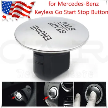 

OEM 2215450714 Keyless One-click Start Stop Push Button Engine Ignition Switch For Mercedes Benz CL550 ML350 E350 2010-2014 New
