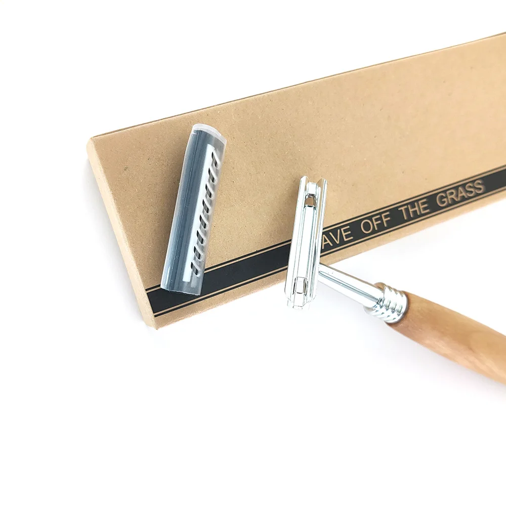 Новая креативная индивидуальная Ретро деревянная ручка с двойным краем