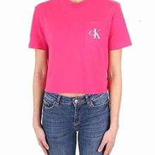 Calvin Klein джинсы укороченные монограмма W футболка