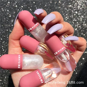 

Capsule Lip Gloss Moisturizing and Moisturizing Transparent Projectile Lip Enriching Oil Moisturizing Lip Gloss Makeup