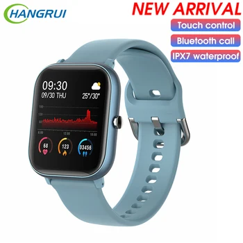 

Hangrui 2020 smart watch men Women Heart Rate Blood Pressure Sleep Monitor smartwatch Bluetooth call Sport smart watches pk p8
