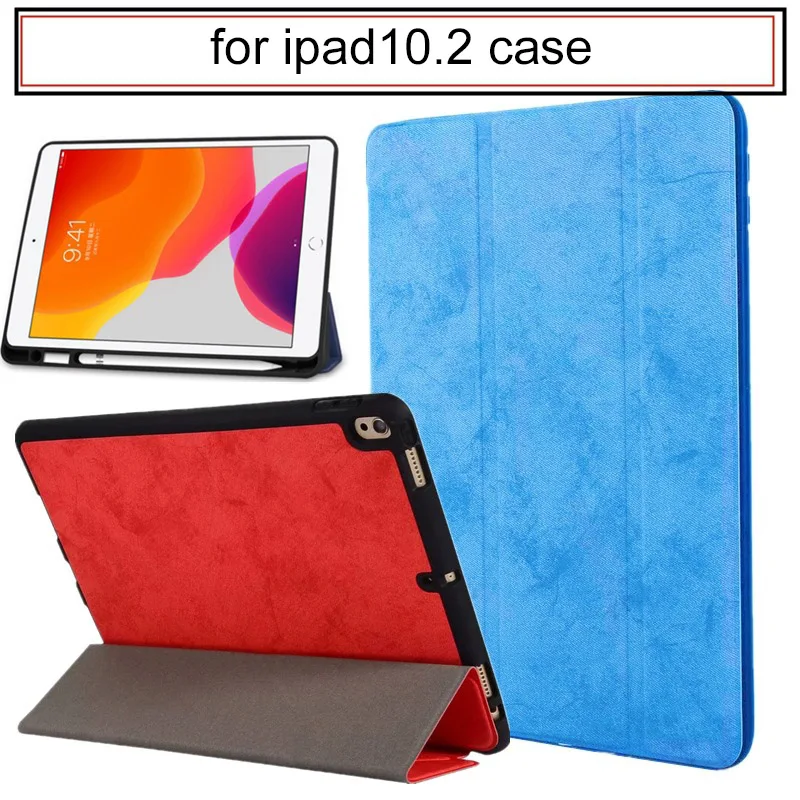 

Shockproof Smart TPU Soft Cover Case with Pencil Holder for iPad 10.2 Tablet JHP-Best