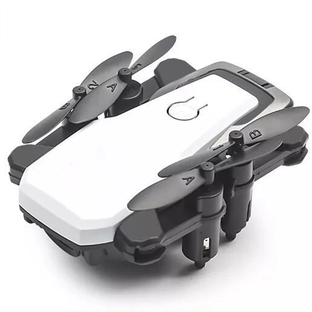 White Аэрофотосъемка wifi FPV Дрон для селфи мини-камера HD один ключ возврат длинная батарея Дрон пульт дистанционного управления - Цвет: White