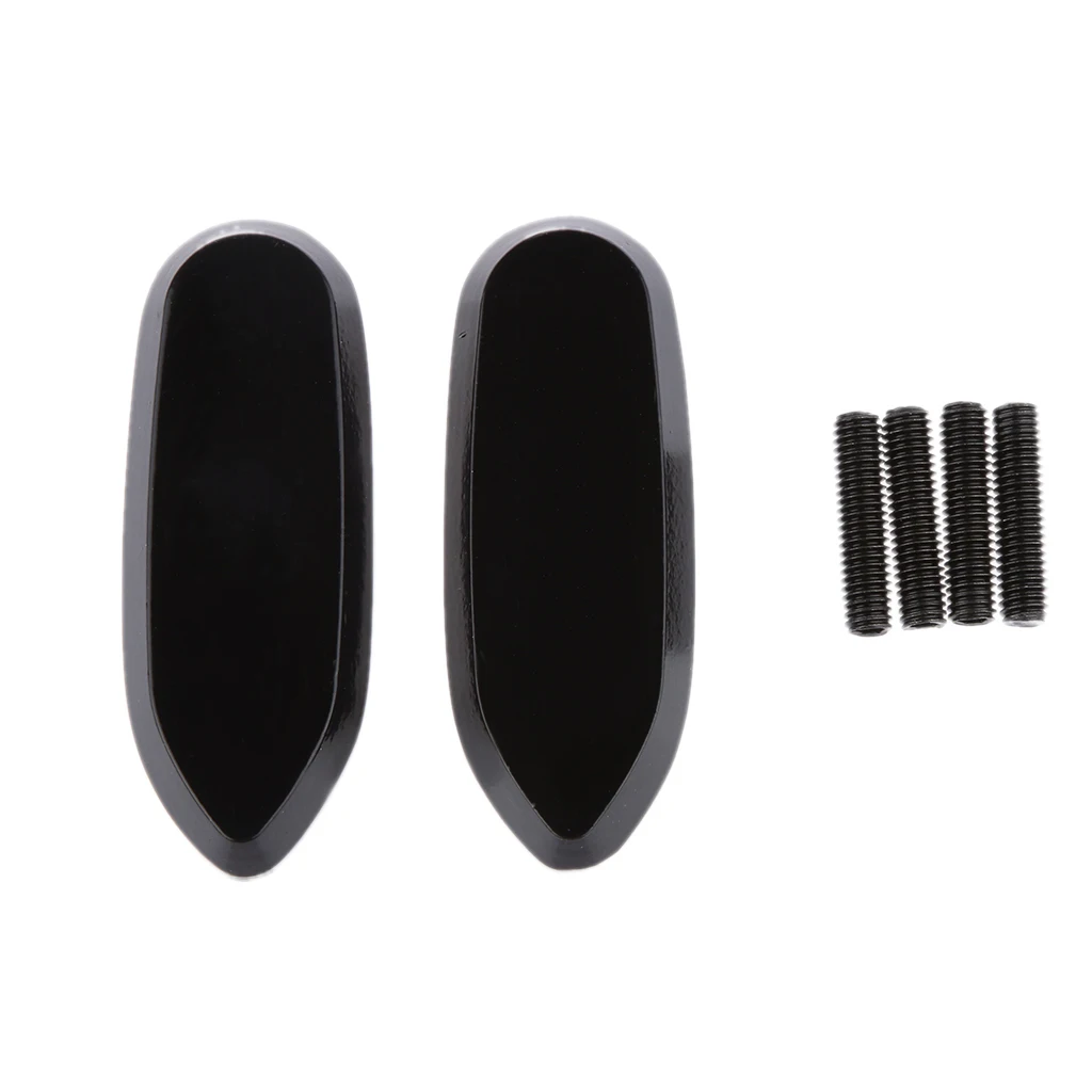 1 пара мотоцикл гравированное Зеркало Блокировка база пластины для Suzuki GSXR 750 2005-2012 GSXR 1000 2005-2008 73 мм x 27 мм