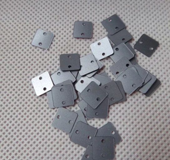 Швейные принадлежности аксессуары для одежды матовый лист DIY Материал ПВХ шлифовальный диск 7X7 мм двойное отверстие Квадратные бусины занавес из бусин shee
