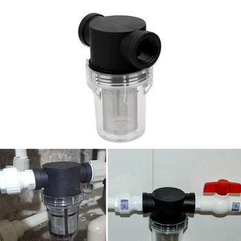 

Garden Interface Strainer Pipeline Filter Irrigation High Flow Water Pump Filter Car Washing Filter Inline Mesh Strainer
