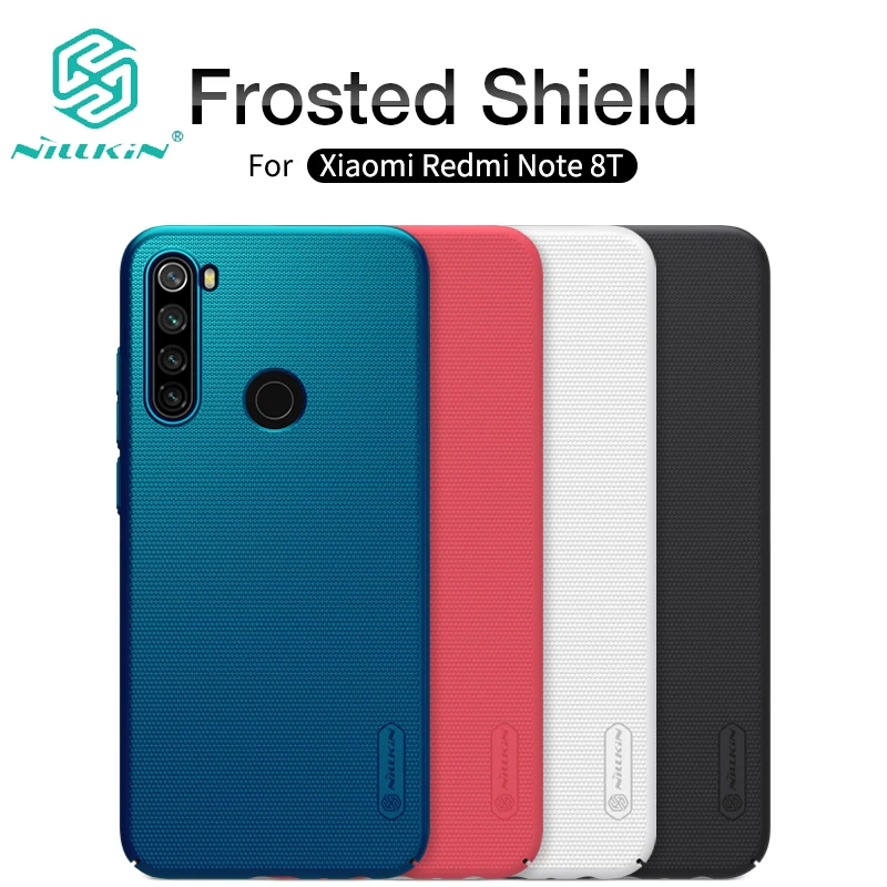 Для Xiaomi Redmi Note 8T чехол для телефона Nillkin супер матовый жесткий защитный чехол для Redmi Note 8T чехол Capa