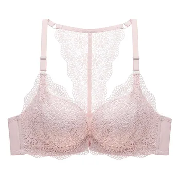 

Women's Sexy Lingerie Lace Bra Female Wire Free Bras Solid Seamless Bra Tops Woman Adjusted-straps Underwear Sujetador Mujer New
