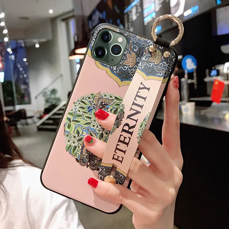 Чехол для телефона SoCouple с цветком iphone XR X Xs max 11 Pro Max 12 mini чехол 7 8 6s plus SE TPU на