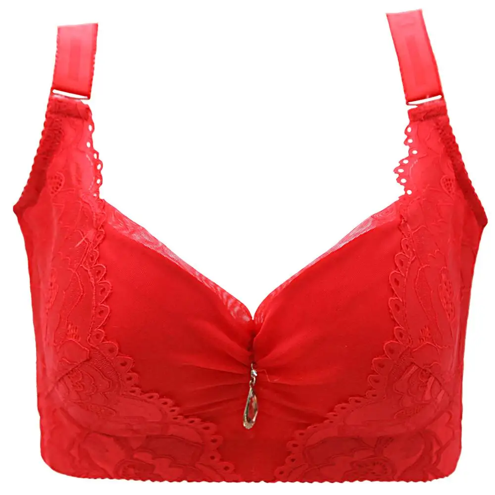 Sexy women bra,plus size C D E cup push up bra brassiere,side