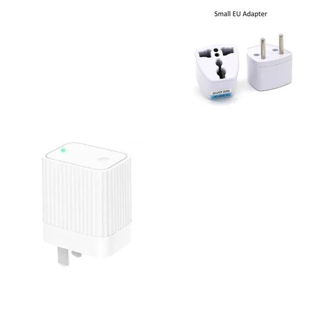 Original Xiaomi Mijia Smart Cleargrass Bluetooth/Wifi Gateway Hub Work With Mijia Bluetooth Sub-device for xiomi Smart Home Kit - Цвет: Add Small EU Adapter