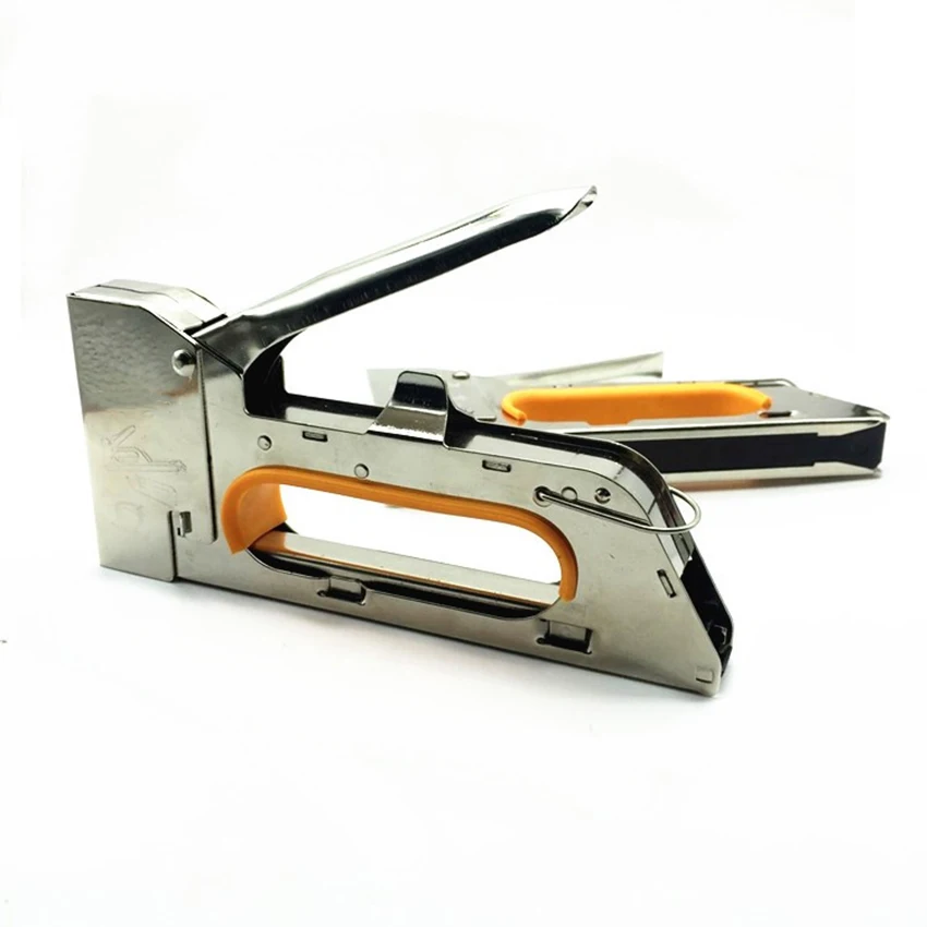 

Universal Staple Gun Manual Nail Gun Heavy Duty Furniture Stapler for Fixing Material, Advertising Paint, Decoration, Carpentry