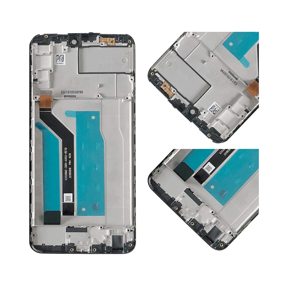 Cena Oryginał dla ASUS Zenfone Max Pro M2 ZB631KL X01BDA montaż digitizera ekranu dotykowego dla Asus zb631kl wyświetlacz + F wymiana