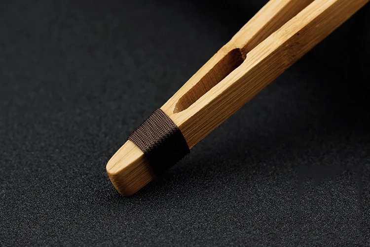 См. Щипцы для чая Sub-Bamboo щипцы для чая чай лист клип чайная церемония Пинцет деревянный зажим бамбуковая проволока рана чайный сервиз аксессуары чайная чашка