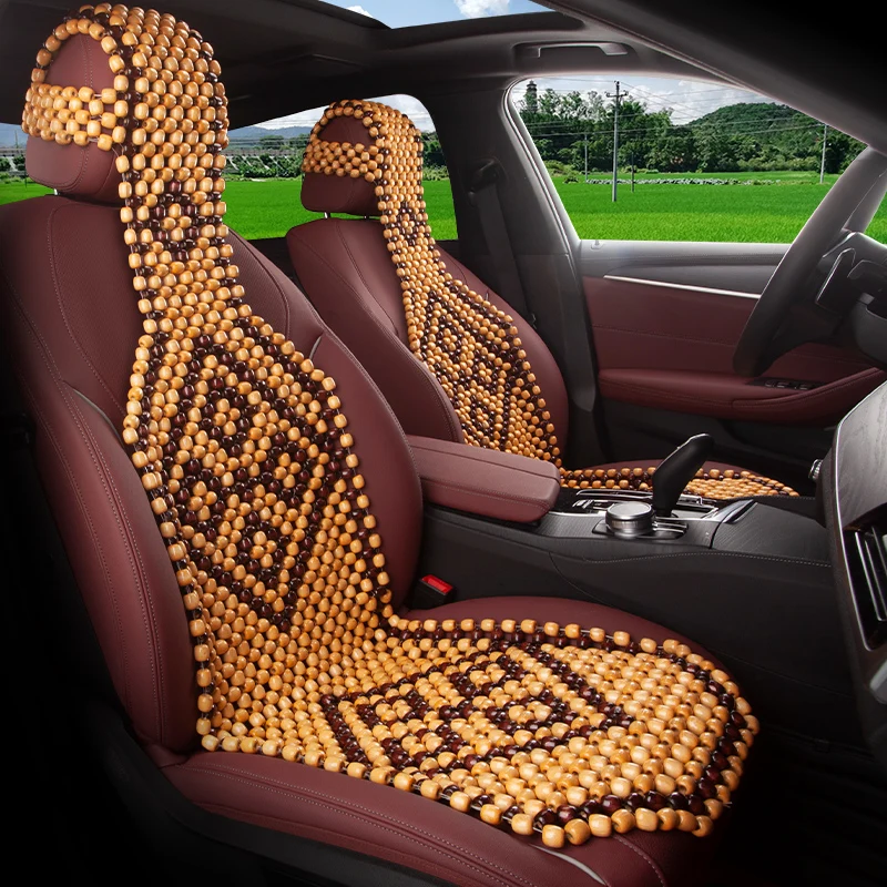 Wooden Beaded Car Driver Seat Cushion Car Seat Massager - China Seat Cushion,  Cushion