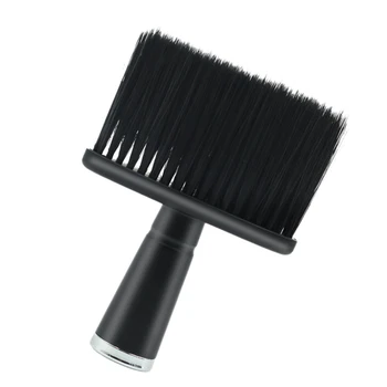 

Clean Hair Broken Hair Brush Plating Handle Cleaning Brush Rayon Hair Ring Wash Brush Barber Shop Salon Tool