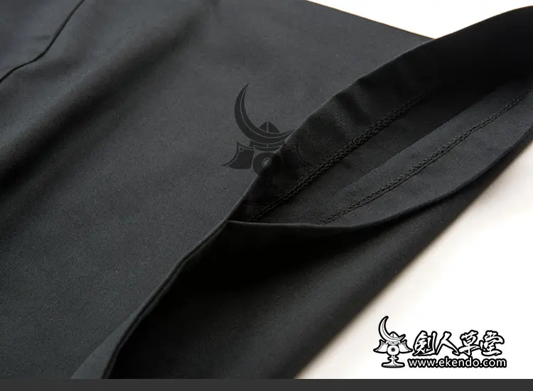  IKENDO.NET KG023 IAIDO большой рукав черный GI Standard черные широкие рукава iaido gi 70% полиэстер