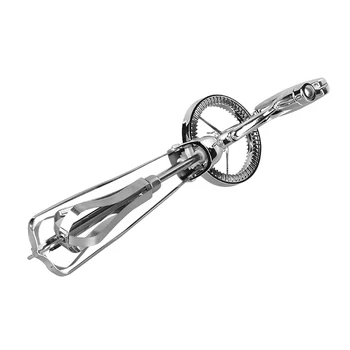 

Rotary Baking Blending Ergonomic Handheld Cooking Mixer Kitchen Tool Manual Eggs Beater Hand Whisk Stainless Steel Stirring