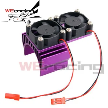 

1PC 540 550 Motor Heat Sink D39mm Motor Radiator with Cooling Fan for 1:10 1:8 RC Car Brushed Brushless Motors Parts
