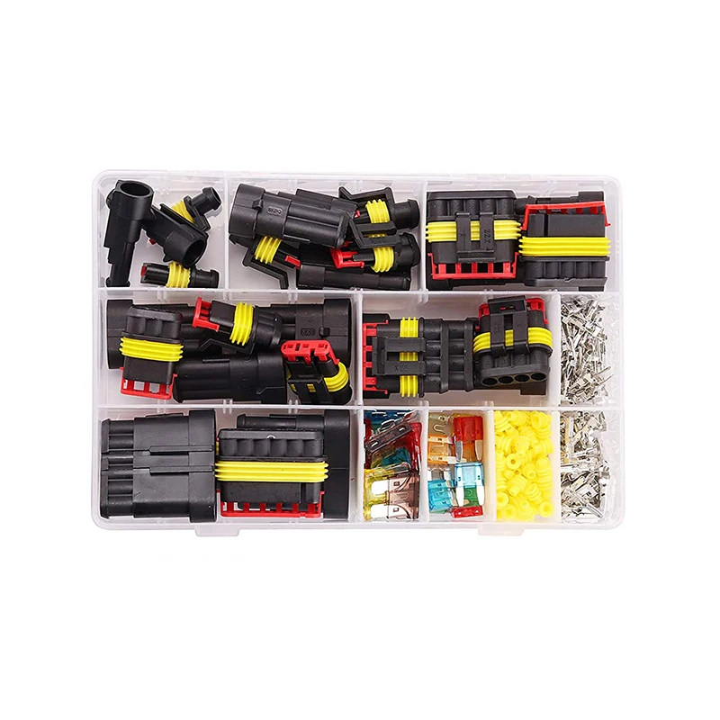 SN-48B Crimpen Zangen Auto Elektrische Draht Stecker Stecker Automotive Wasserdicht 1/2/3/4 Pin Motorrad Lkw Kabelbaum Männlich Weiblich – Detail 4