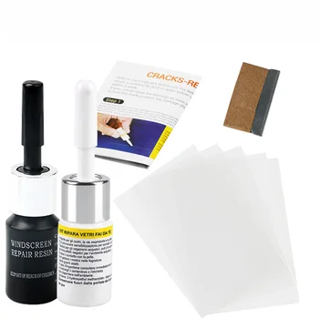 

Fluid Repair Fluid Kit Set Window Crack Chip Tool Auto Automotive Repair
