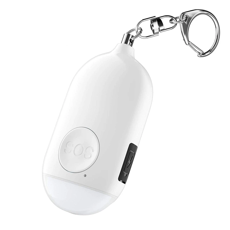 

OPQ-Personal Alarm Siren ,Self Defense Alarm Keychian with Emergency LED Flashlight - Security Personal Protection Devices for W