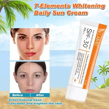 

40g Hydrogenated Avocado Oil Professional Outdoor Sunscreen Sun Block Face Body Face Avoid Tanning Waterproof Moisturizing Cream