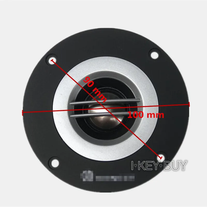 Double Magnetic Speaker 1 pc 4 Inch 8Ohm 100W Tweeter Fever Grade Titanium Film High Sound Bright KTV Tweeter 90 mm 70 mm 40mm dome tweeter speakers
