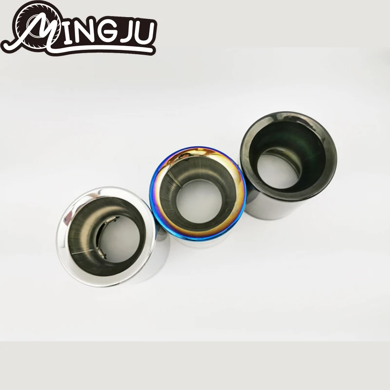 Punta Di Scarico In Acciaio Inox Per Land Rover Range Rover (02-10) E Honda CR-V – Curva Inclinata, Ingresso 71mm, Uscita 104mm - 2