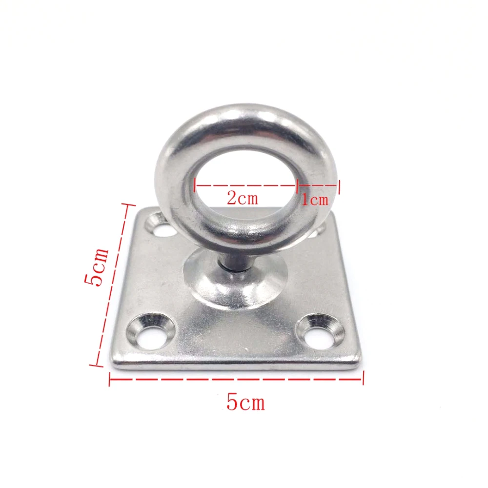 304 Stainless Steel Ceiling Hanging Kit Anchor Suspension Bracket Hook Hanger For Yoga Hammock Sex Swing Hanging Chair Sandbag