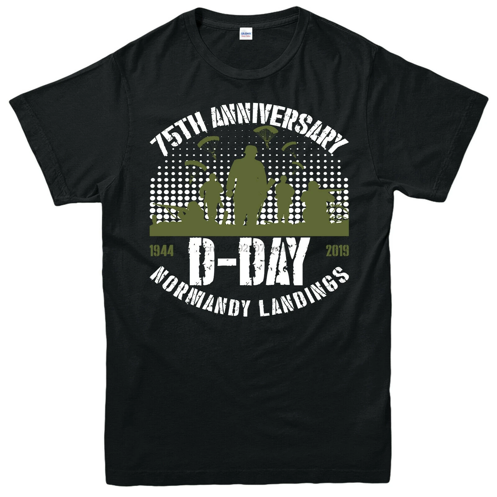 Normandy Landing T-Shirt D-Day Of The 1944 Beach War Adult Kid Tee Top | Мужская одежда