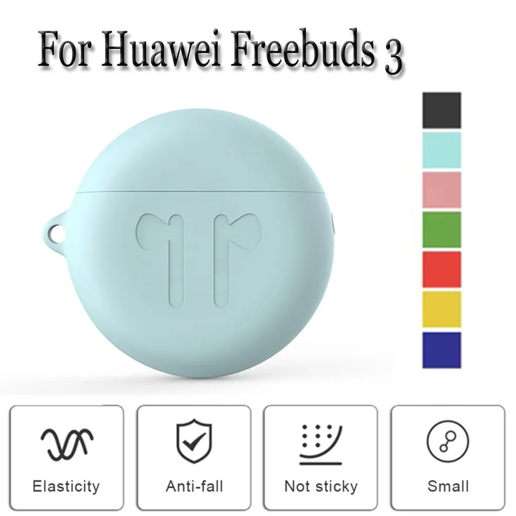 For Huawei Freebuds 3 2019 Wireless Charging Case Silicone Protective Skin Cover With Ring Holder 100% Fitting Ultra Thin | Электроника