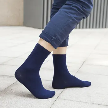 

Men Winter thicken warm terry socks male business casual thermal cotton socks 5pairs/lot