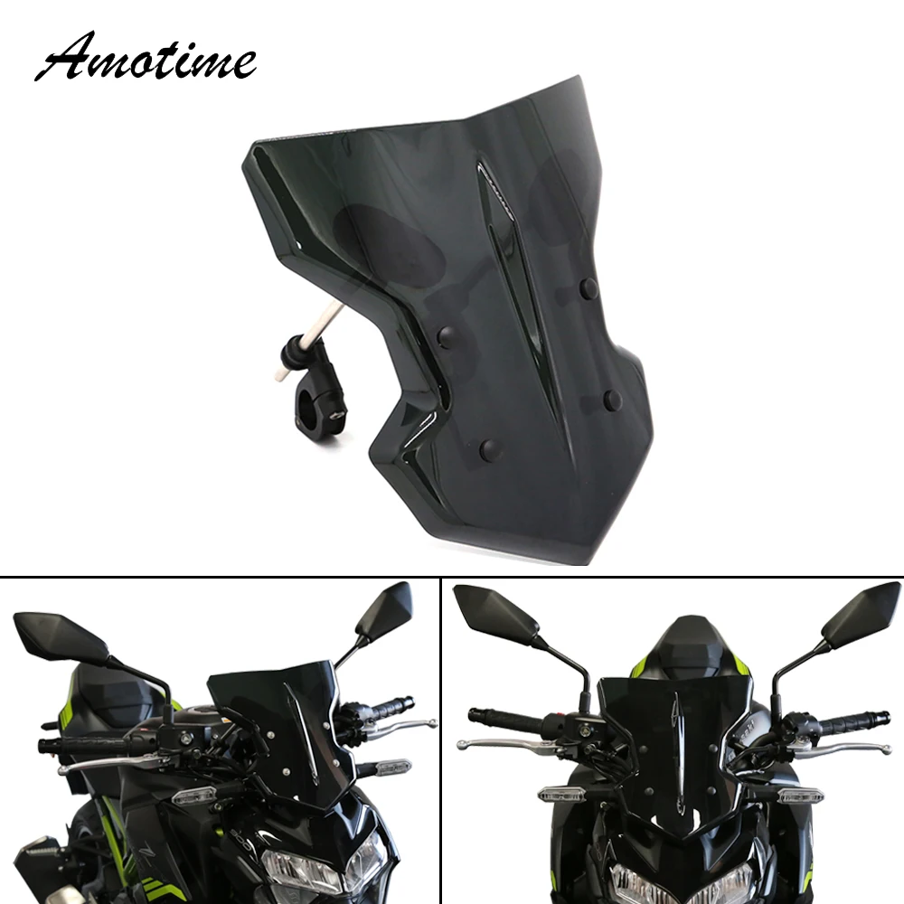 

Motorcycle Windscreen Windshield Universal For YAMAHA MT07 MT03 FZ1N FZ6N FZ8N For HONDA CB650F For Duke 690 For HONDA CB650F