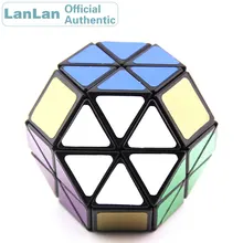 LanLan 8 осевой октаэдрон Гортензия косой магический куб Алмазная скоростная головоломка антистресс Развивающие игрушки для детей
