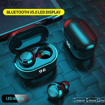 

Wireless Bluetooth Earphones Mini TWS Bluetooth 5.0 In-Ear Wireless Headphones Sports Earbuds Gaming Earphones 2020 NEW Brand