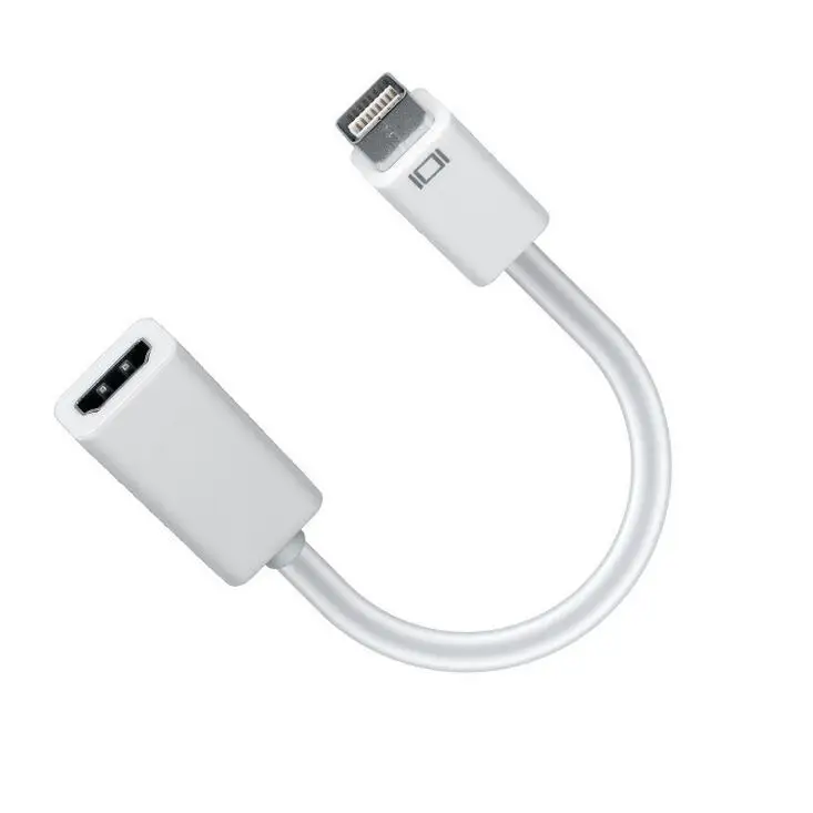 Белый 100 шт/партия мини DVI штекер HDMI Женский M/F видео конвертер Кабель-адаптер Шнур для Apple iMac Macbook Pro - Цвет: Белый