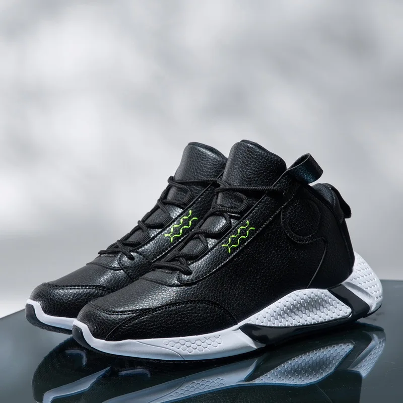 Men Sneakers Rubber Comfortable Brand Shoes Man Spring High Top Sport Shoes 2020 Zapatos Hombre Running Shoes For Men Lace-up