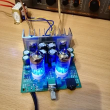 HIFI 6J1 Tube Amplifier Headphones Amplifiers LM1875T Power Amplifier Board 30W Preamp Bile Buffer Diy Kits