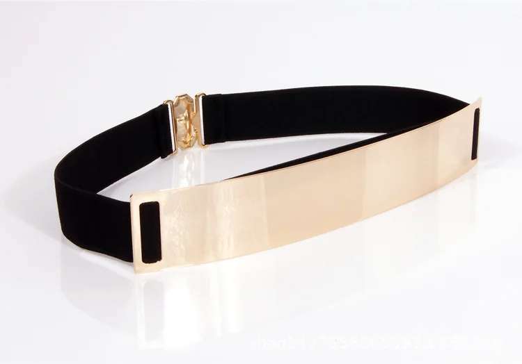 Hot Designer Belts for Woman Gold Silver Brand Belt Classy Elastic ceinture femme 5 color belt ladies Apparel Accessory