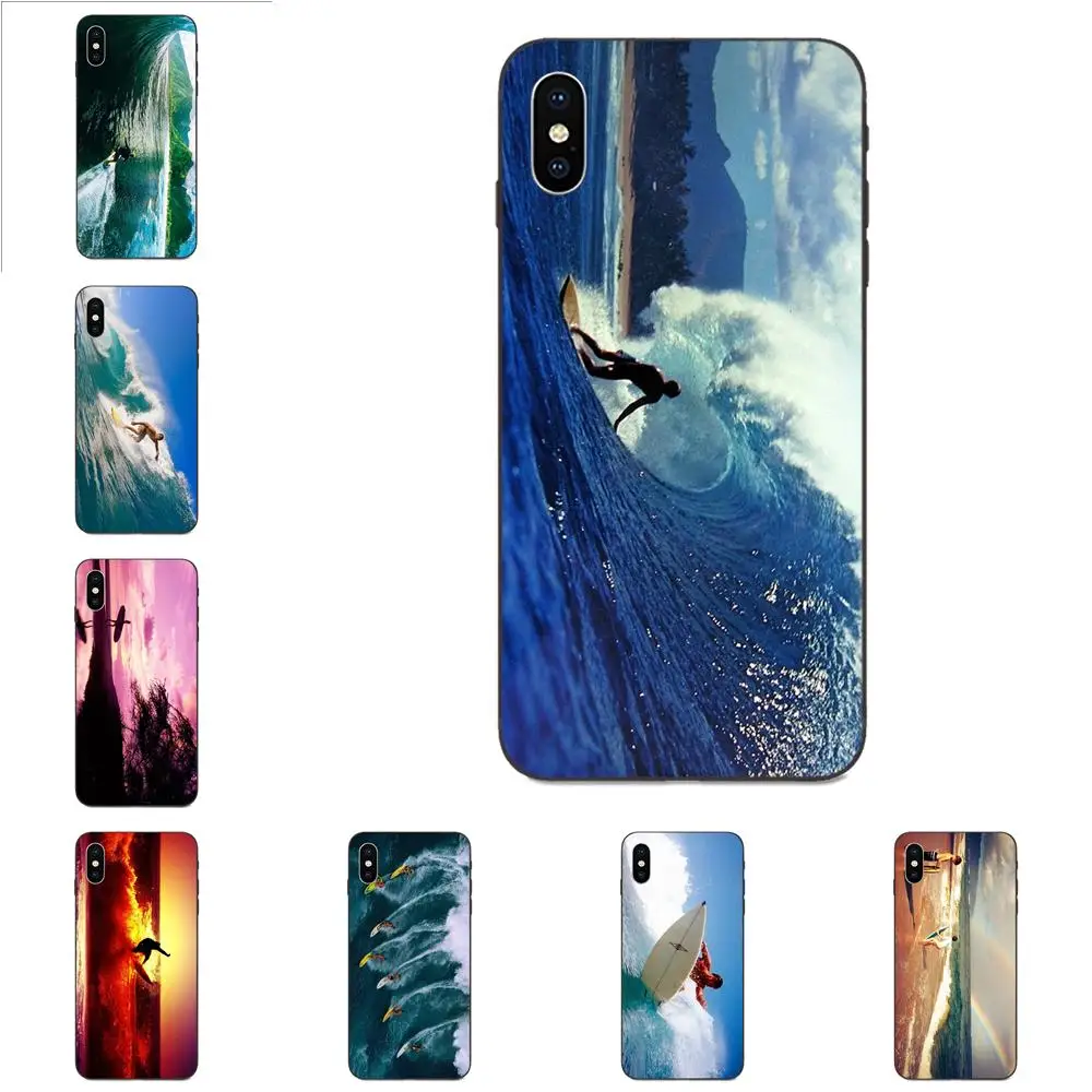 ТПУ чехол для телефона Xiaomi Redmi Note 3 S 4 4A 4X5 5A 6 6A 7 7A K20 Plus Pro S2 Y2 Y3 занятий серфингом на
