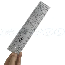 5 шт/лот 200 мм ПВХ ЭКГ линейка ЭКГ Гониометр медицинская ПВХ линейка товары по самой низкой цене