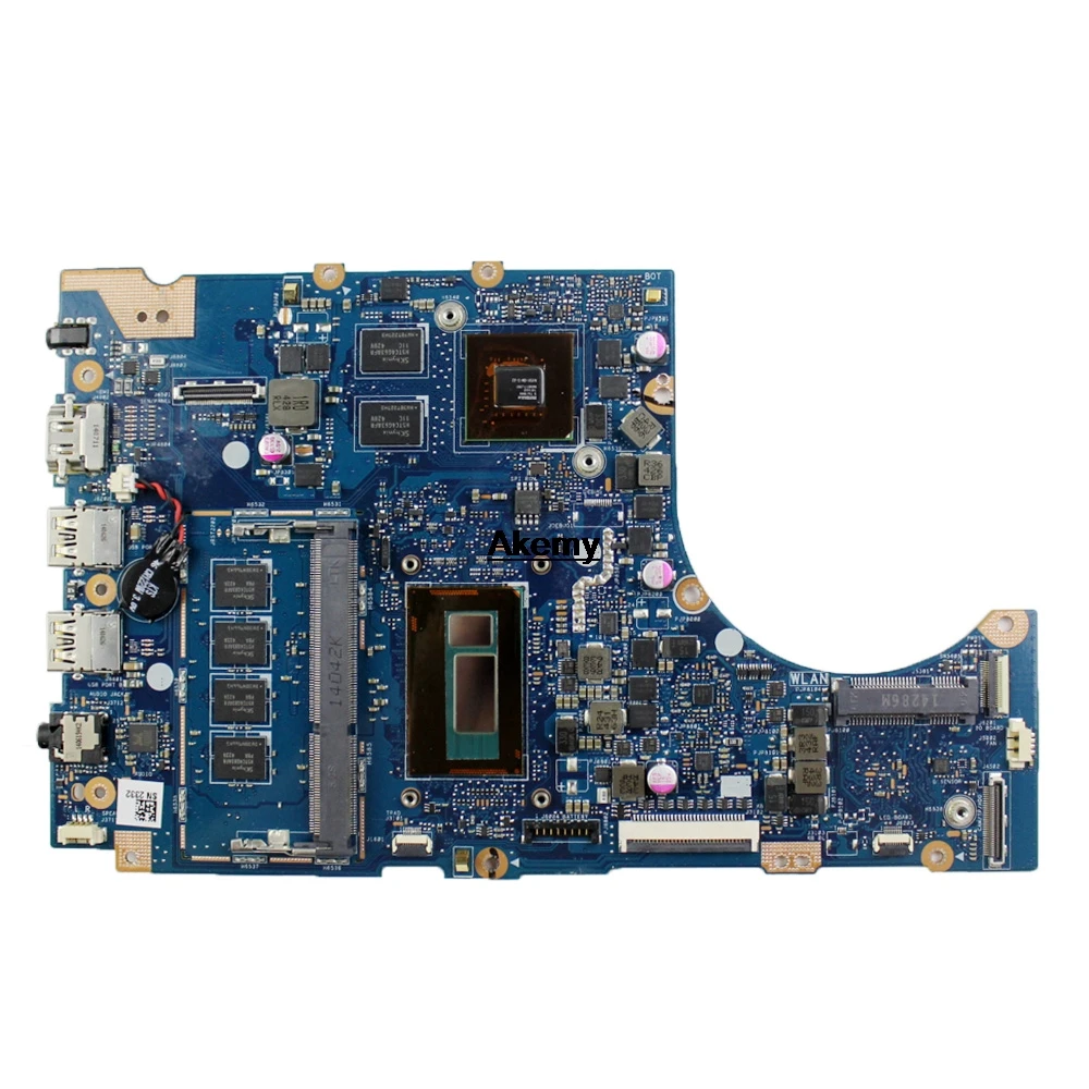 TP300LD GT820M/2G i5-4210CPU 4 Гб Оперативная память Материнская плата Asus TP300LA Q302LA Q302L TP300 TP300L TP300LJ Материнская плата ноутбука тестирование