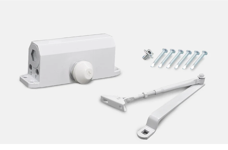 White-Color-Easy-To-Install-Hydraulic-Buffer-Door-Closer,For-25kg-45kg-door,-protect-door-closer_18